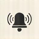 Symbol Glocke für Nachrichten und Updates